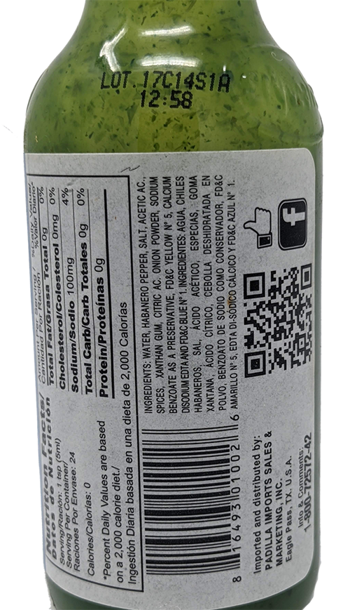 Green Habanero Sauce
