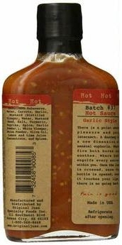 Batch 37 Garlic Style Hot Sauce