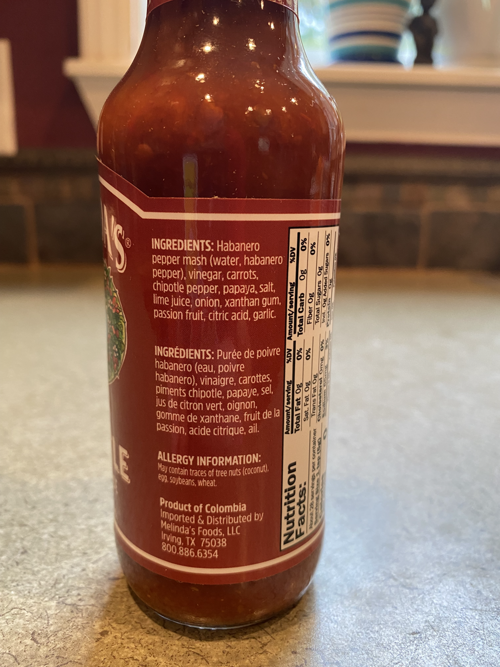 Chipotle Pepper Hot Sauce