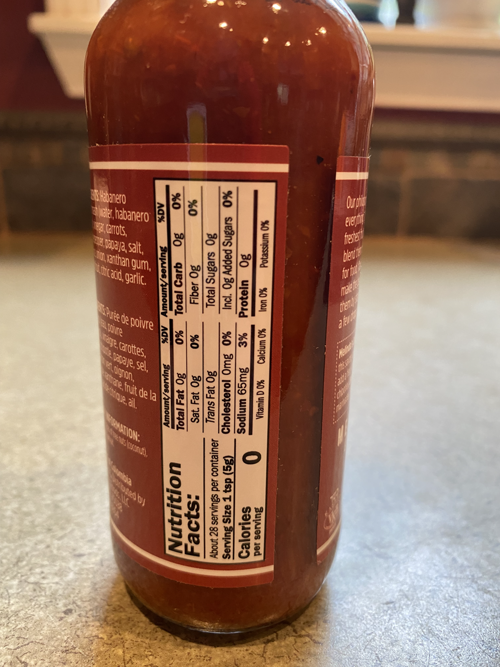 Chipotle Pepper Hot Sauce