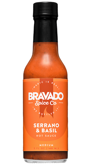 Serrano & Basil Hot Sauce