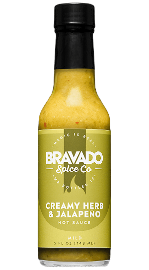 Creamy Herb & Jalapeno Hot Sauce